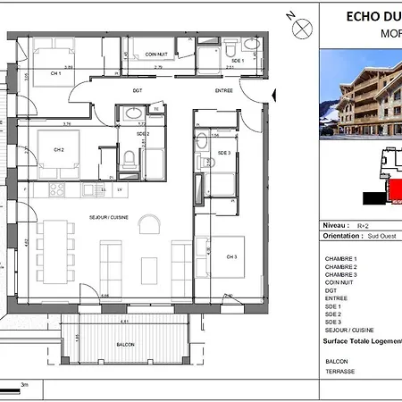 Echo Du Pleney A204 Apartment *